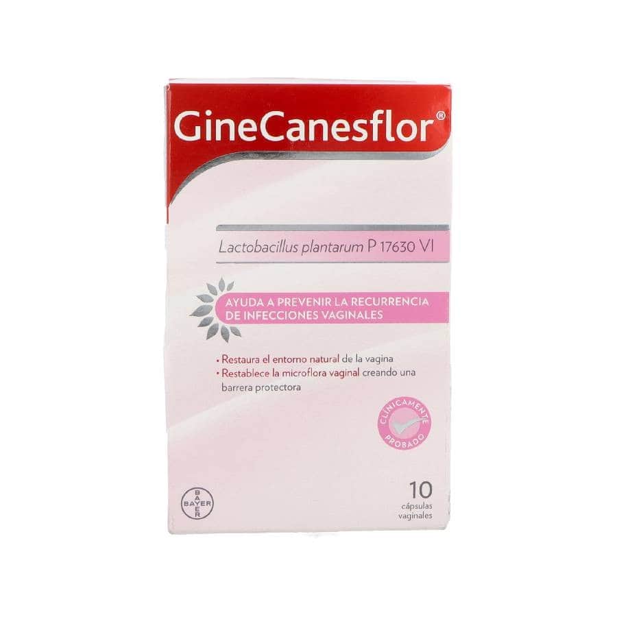 Bayer Ginecanesflor 10 cápsulas