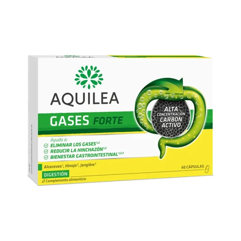 Aquiea Gases Forte 60 cápsulas