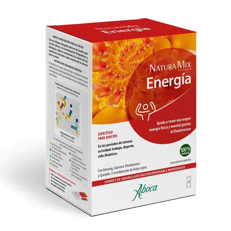 Aboca Natura Mix Advanced Energia 20 sobres