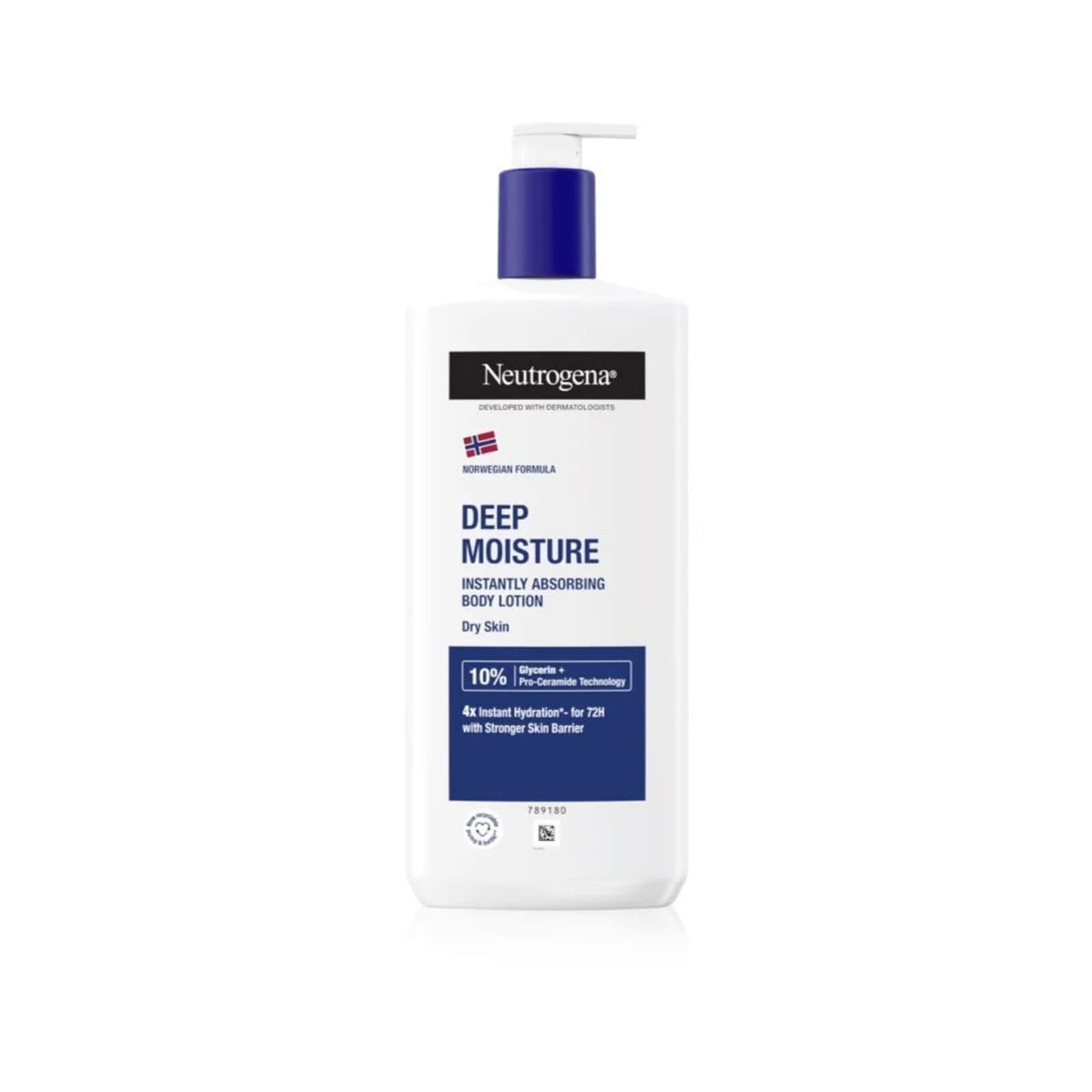 Neutrogena Deep Moisture Loción Corporal Absorción Inmediata 400ml
