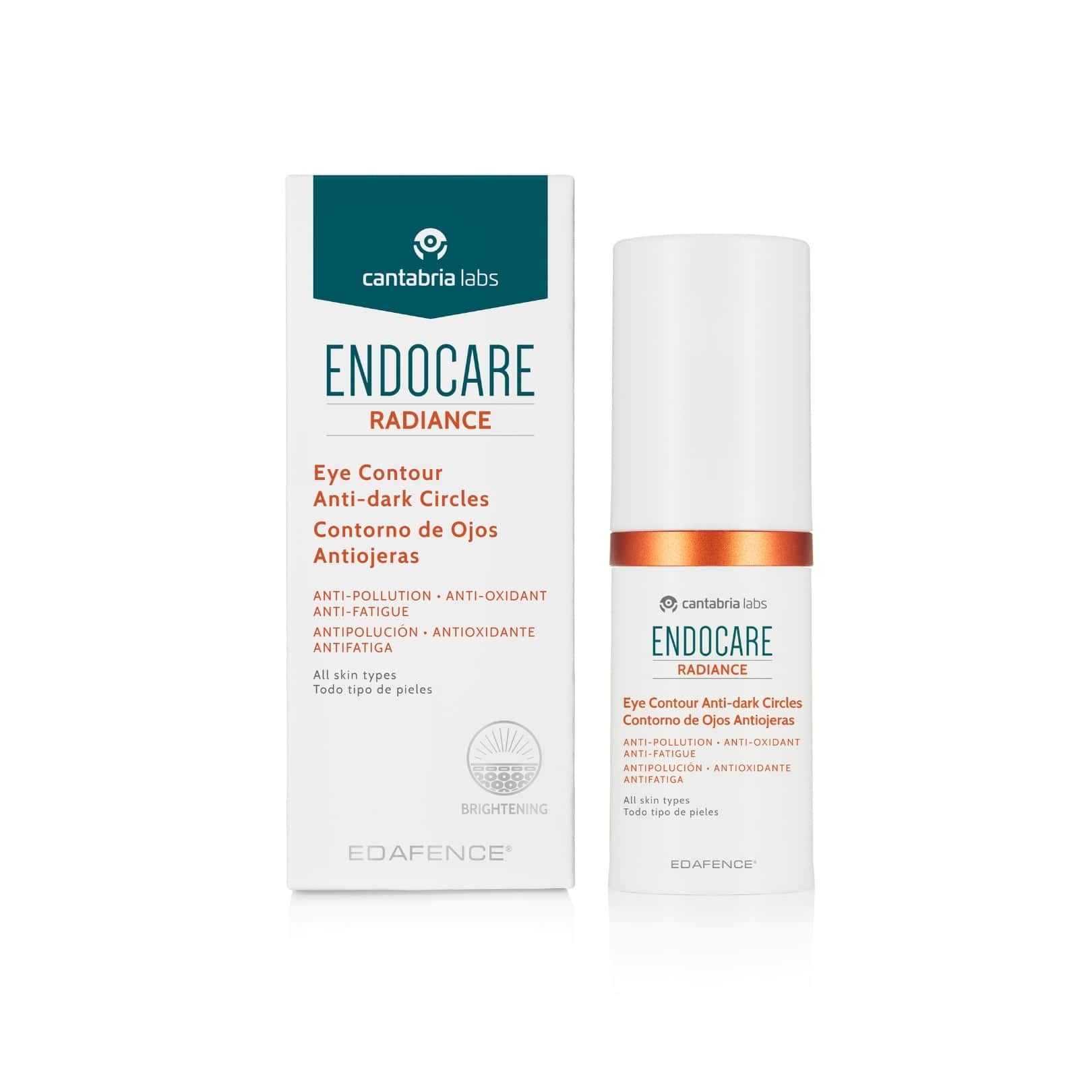 Endocare Radiance Contorno de Ojos Antiojeras 15 ml