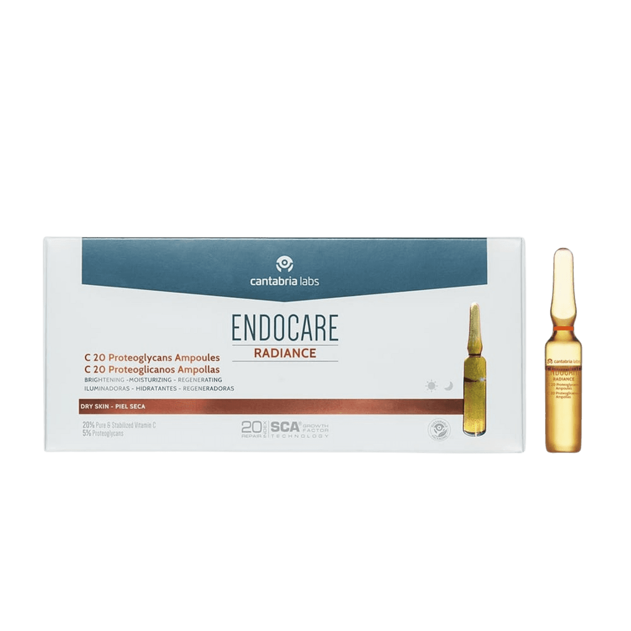 Endocare Radiance C20 Proteoglicanos 10 Ampollas 2ml