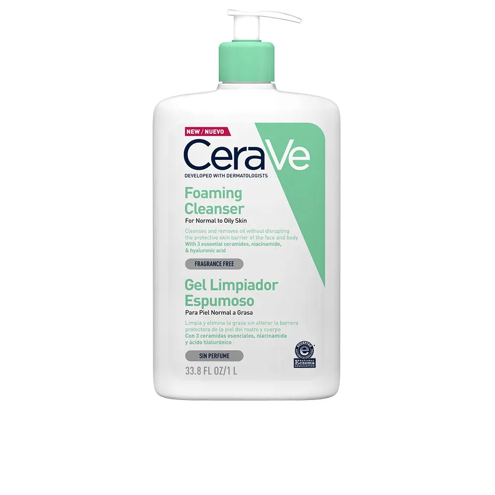 Cerave Gel Limpiador Espumoso 1000ml