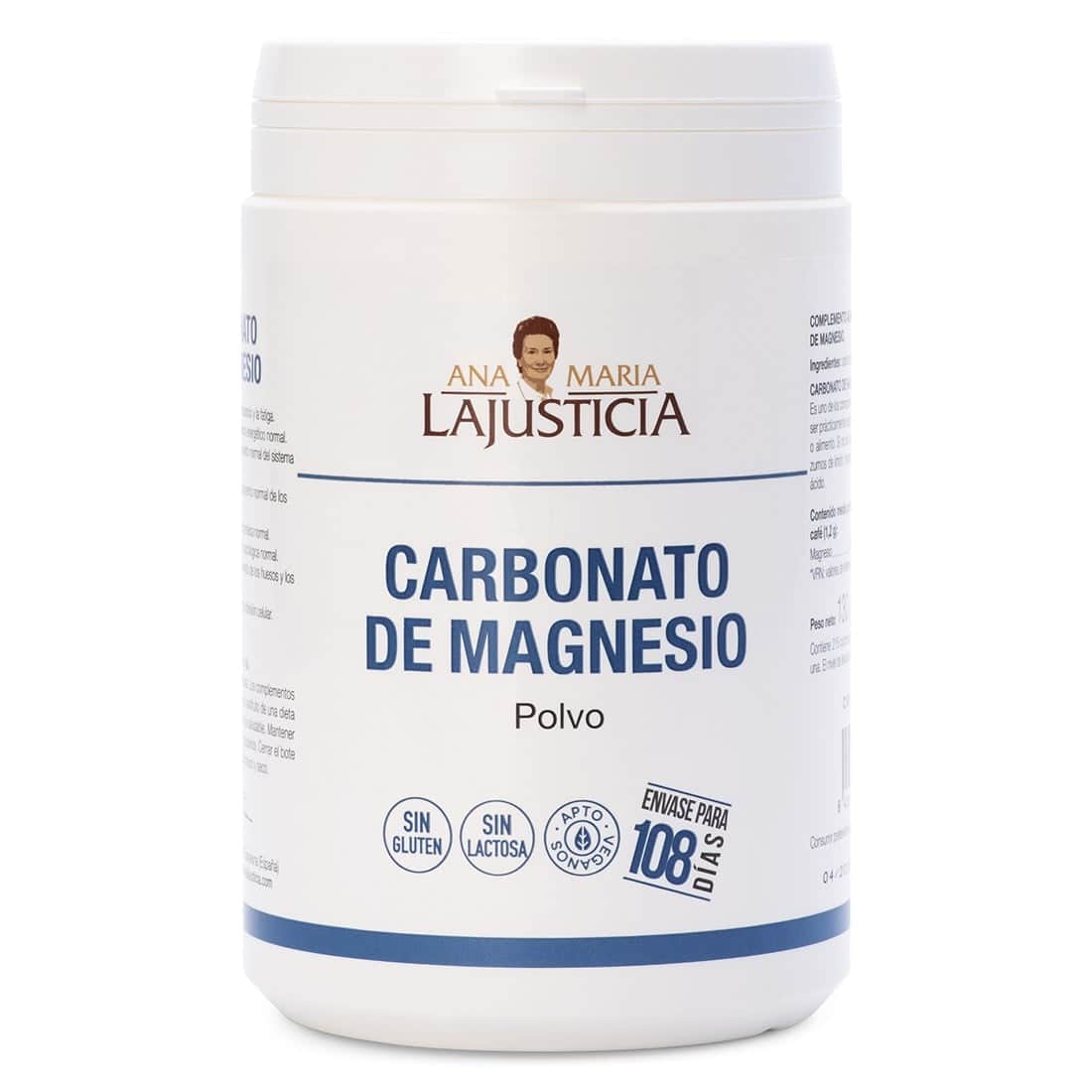 Ana María Lajusticia Carbonato de magnesio 130g
