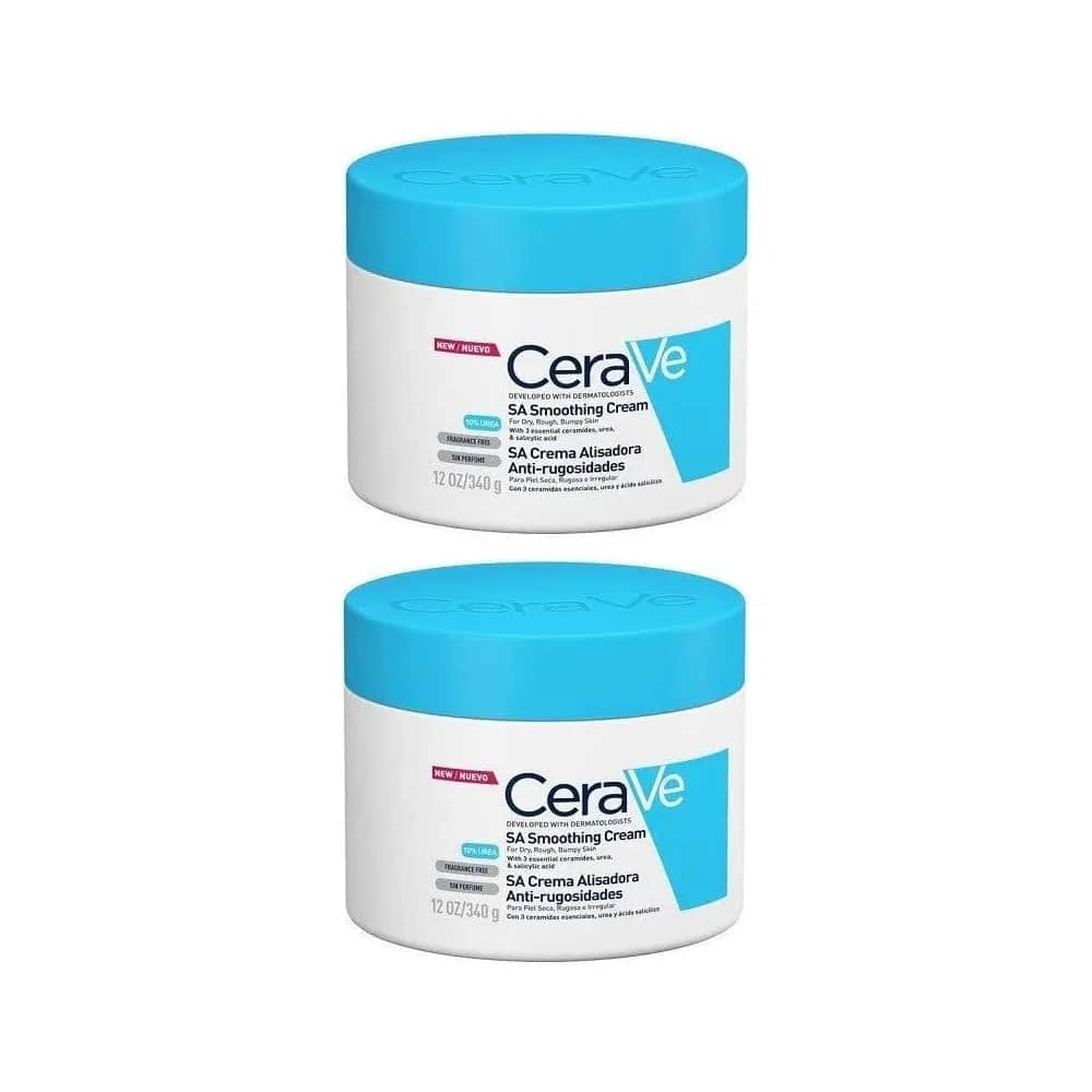 Cerave Crema Alisadora Anti-rugosidades 2x340g