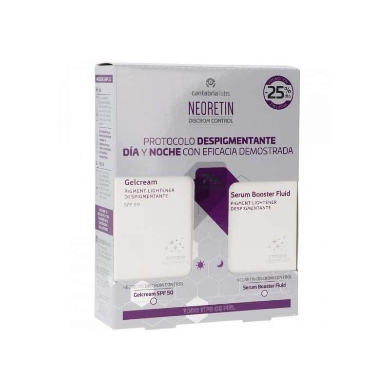 Neoretin Discrom Control Pack Despigmentante Gel Cream 40ml + Sérum Booster 30ml