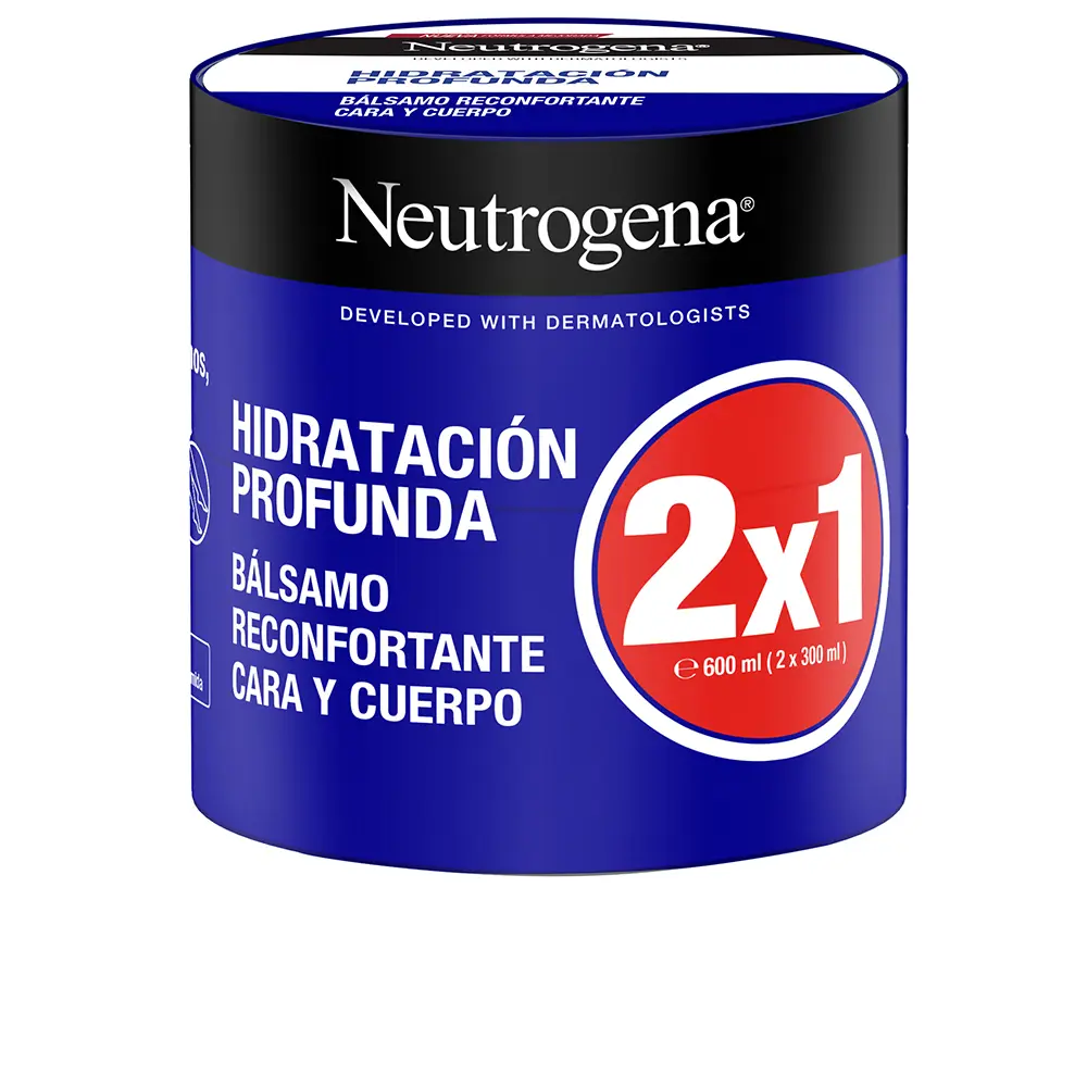 Neutrogena Hidratación Profunda Bálsamo Reconfortante 2x300ml