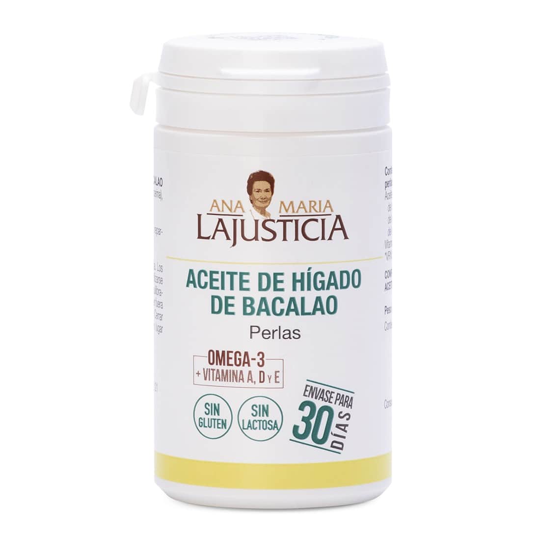 Ana María Lajusticia Aceite de hígado de bacalao 90 perlas