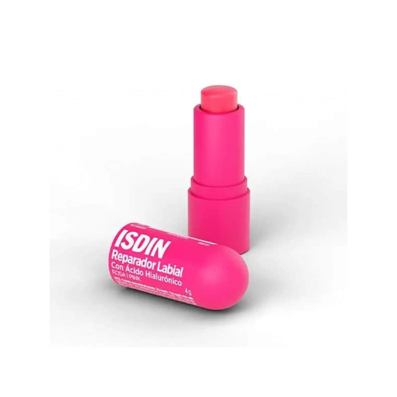 Isdin Reparador Labial Stick Rosa - Hidratación 24h