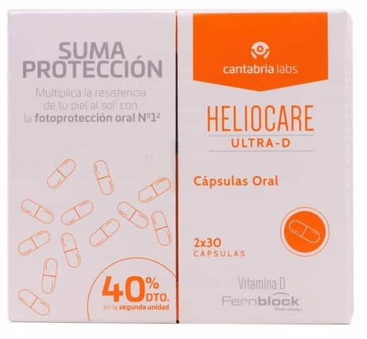 Heliocare Duplo Ultra D 2x30 capsulas