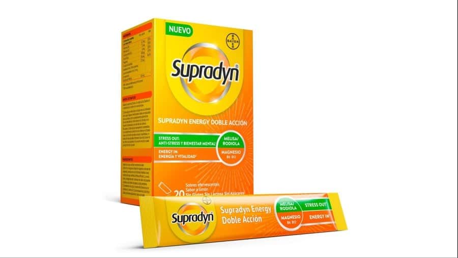 SUPRADYN ENERGY DOBLE ACCION 20 SOBRES EFERVESCENTES