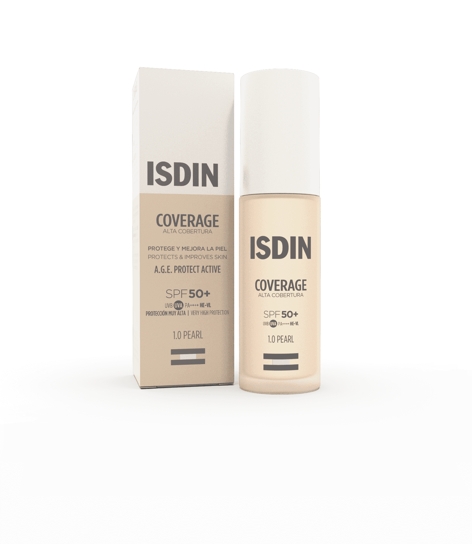 Isdin Coverage 1 Envase 30 g Color 1.0 Pearl