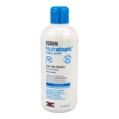 Isdin Nutratopic Bath Gel 400ml - Higiene Pieles Atópicas
