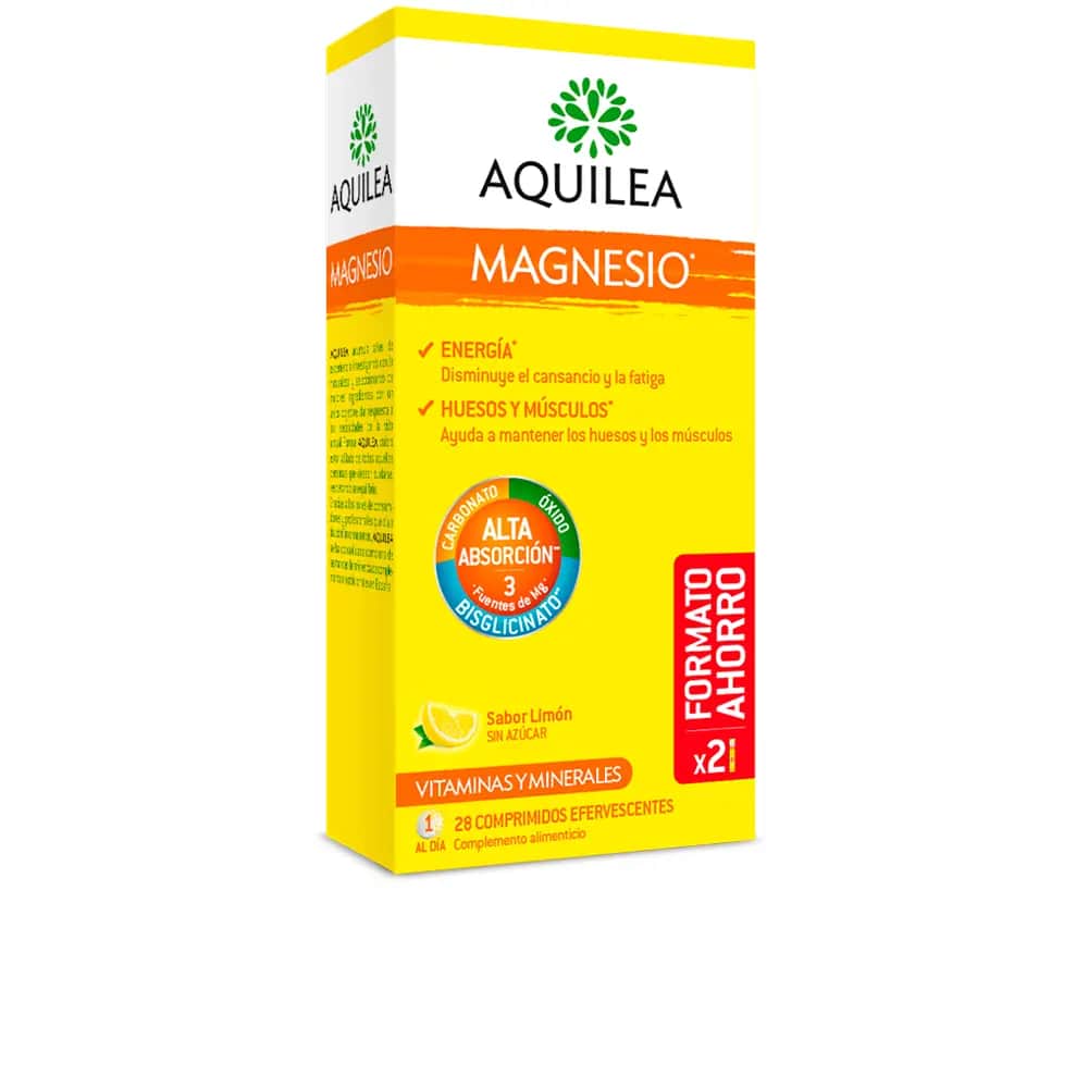 Aquilea Magnesio 375 mg 28 comprimidos efervescentes sabor limón