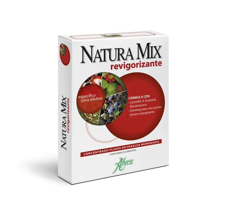 Aboca Natura Mix Revigorizante 10 botellas x 15g