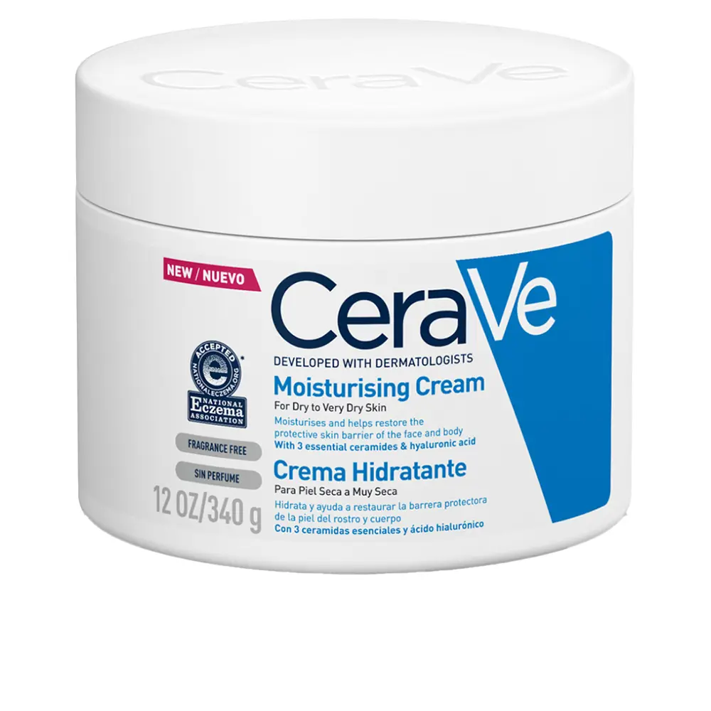 Cerave Crema hidratante rostro y cuerpo 340g