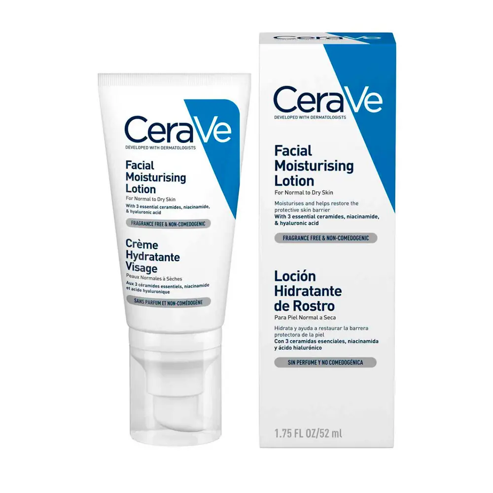 Cerave Loción Hidratante Rostro 52ml