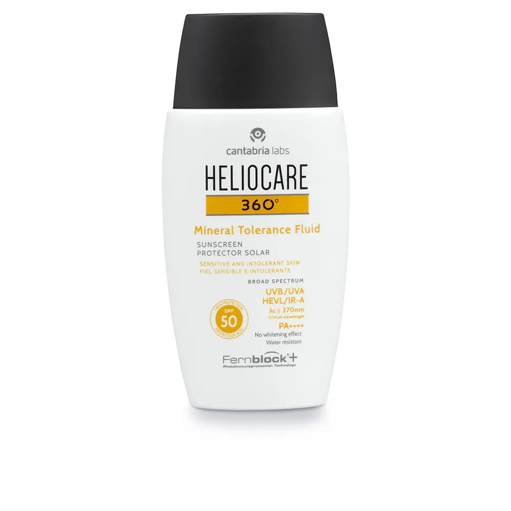 Heliocare 360° Protector solar fluido tolerancia mineral SPF50+ 50ml