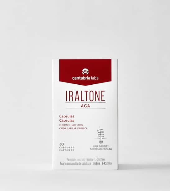 Iraltone Aga Complemento Anticaída Capilar 60 cápsulas