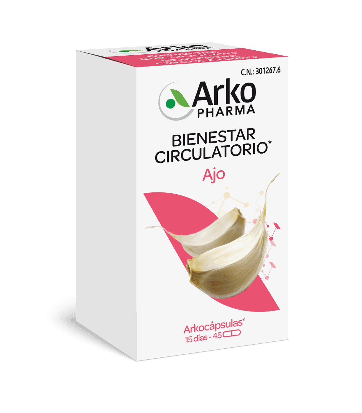 Arkopharma Arkocápsulas Ajo 45 cápsulas