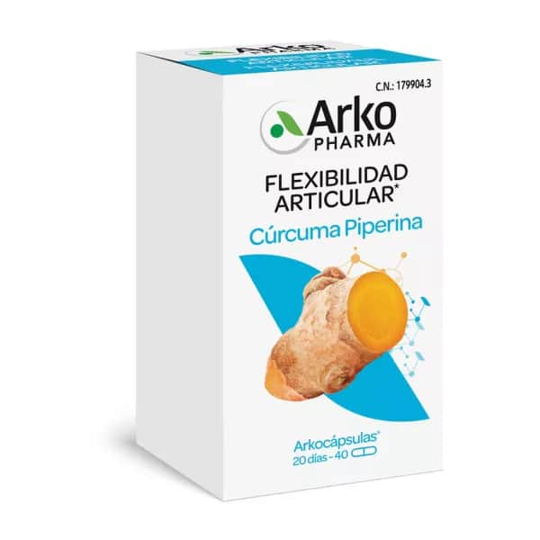 Arkopharma Cúrcuma bio 40 cápsulas