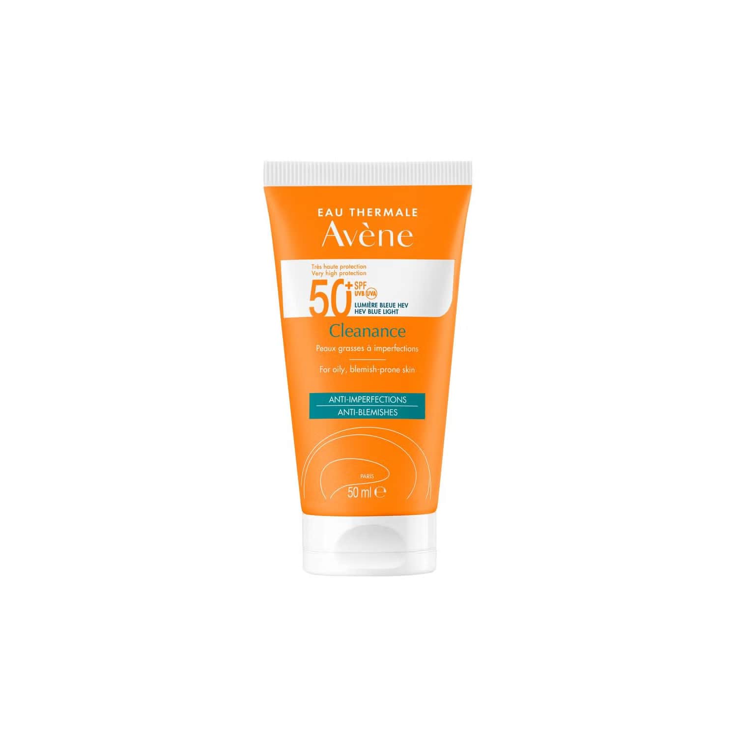 Avène Solar Cleanance Matificante SPF50+ 50ml