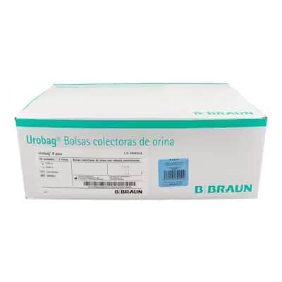 Bolsas de recogida de orina para cama Urobag 8 Plus (2 L, 30 unidades)