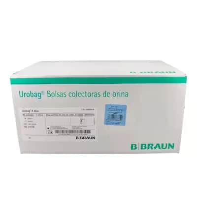 Bolsas de recogida de orina Urobag 9 Plus para cama con válvula de vaciado (2 l, 30 unidades)