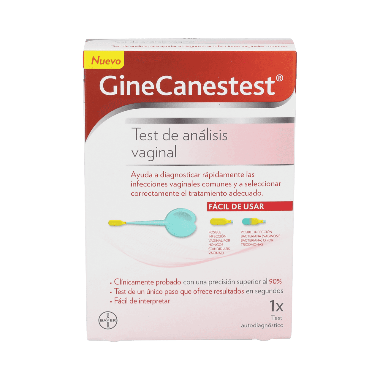 Bayer Ginecanestest Test análisis vaginal