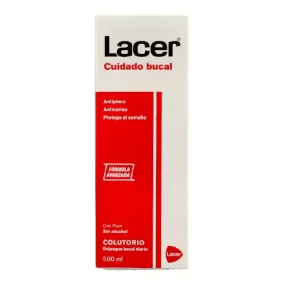Lacer Colutorio 500ml - Higiene Bucal Completa