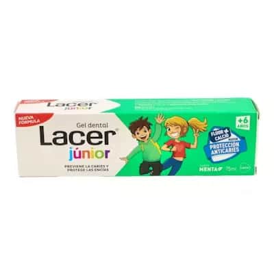 Lacer Junior Gel Dental +6 Años - Prevención de Caries