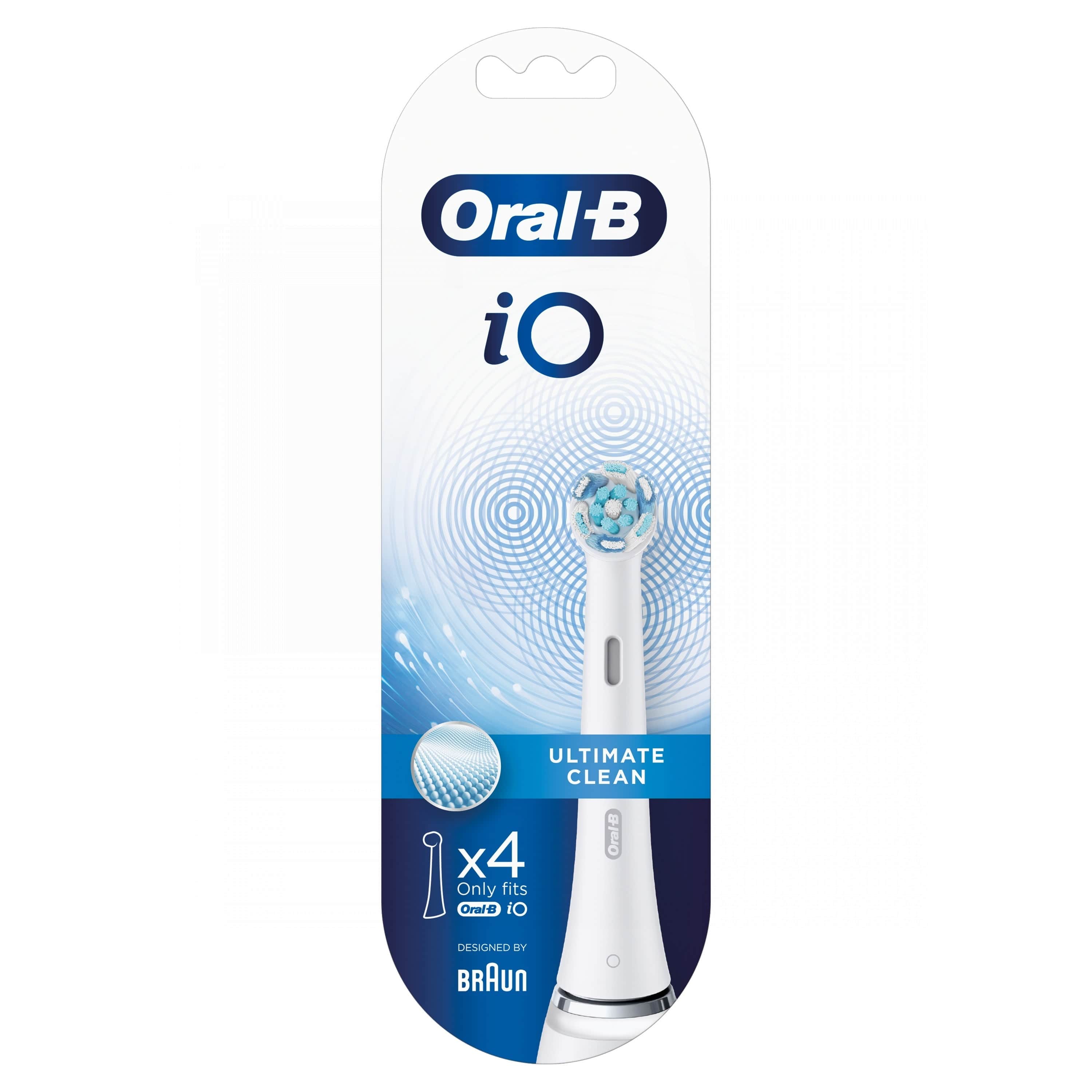 ORAL-B Recambios IO Ultimate Clean 4 unidades