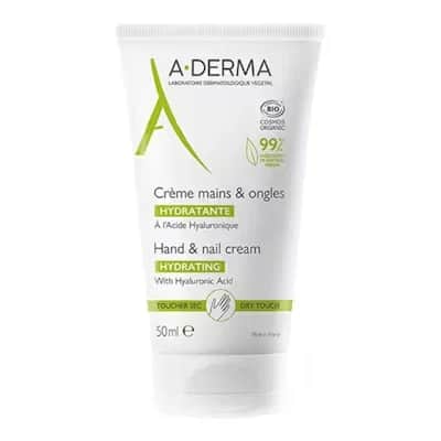 A-Derma Crema Manos y Uñas 50ml - Hidratación Intenso